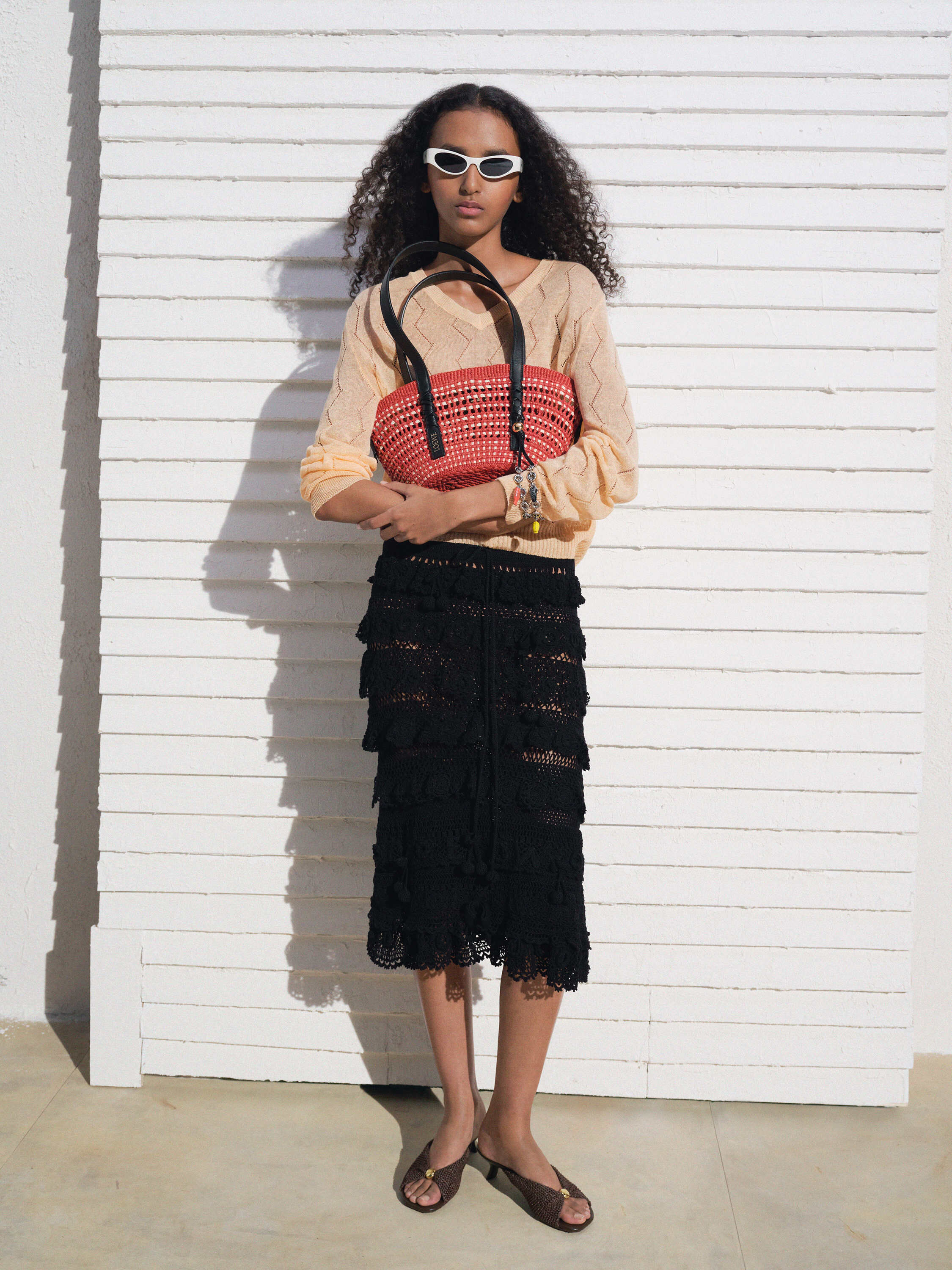 タグ付き未使用 ロエベ LOEWE スカート 36 Sサイズ ロング レディース デザイナースカート、ハーフスカート - LOEWE - ロエベ